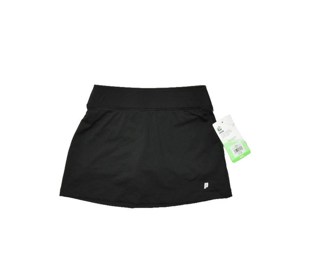 Prince Tennis Skort Performance Skirt Youth Activewear Black Size S (8-9) NEW